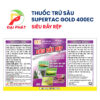 Thuốc trừ sâu SuperTac Gold 400EC (Hiệu Siêu Rầy Rệp)