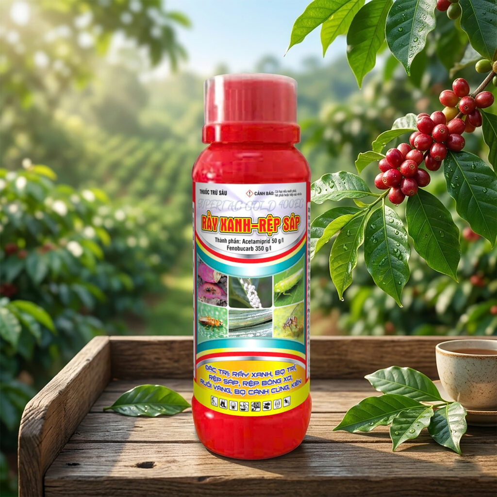 Thuốc trừ sâu SuperTac Gold 400EC (Hiệu Rầy Xanh - Rệp Sáp) 